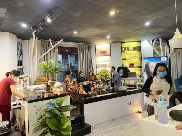 Không gian sang trọng tại Chạm Spa & Nail