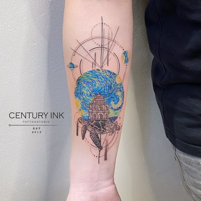 Tác phẩm nghệ thuật đa phong cách tại Century Ink