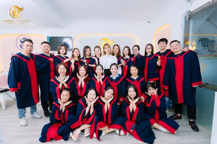Không gian đào tạo chuẩn Hàn Quốc với trang thiết bị hiện đại tại Chihun