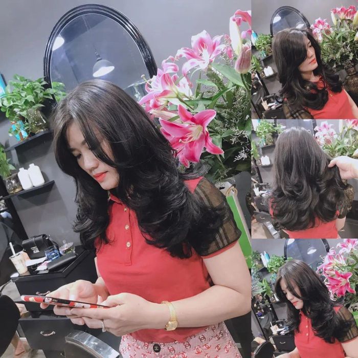 Hình ảnh thực tế về phong cách phục vụ chuyên nghiệp tại ELITE HAIR SALON