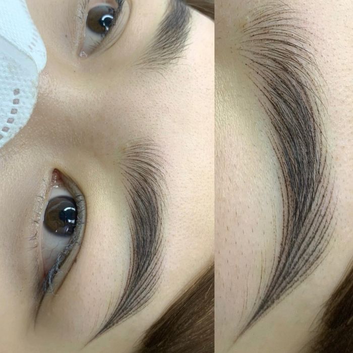 Hình ảnh thực tế dịch vụ phun xăm tại Diệu Hà Beauty