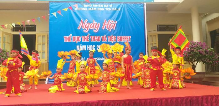 Trường Mầm Non Yên Bài B – Hình ảnh lớp học năng động – Ảnh 1