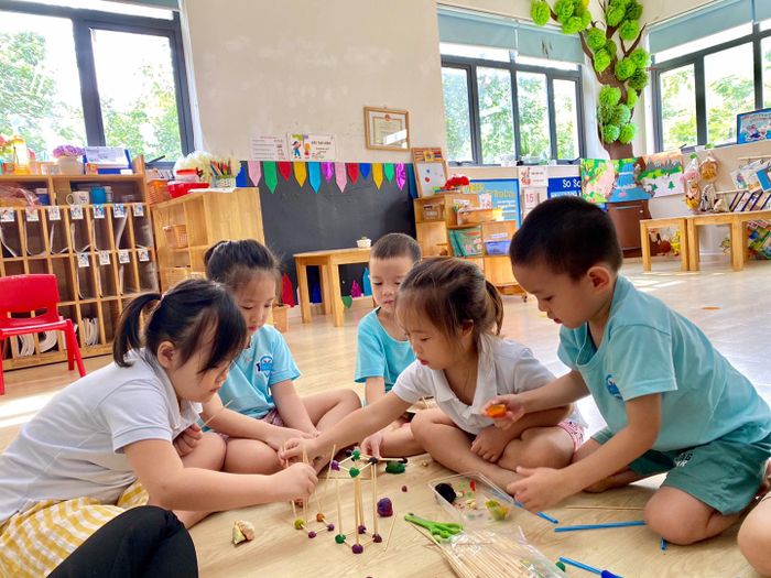Không gian học tập hiện đại tại Peace School
