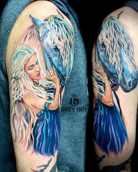 Tác phẩm nghệ thuật tại Grey Ink Tattoo Studio