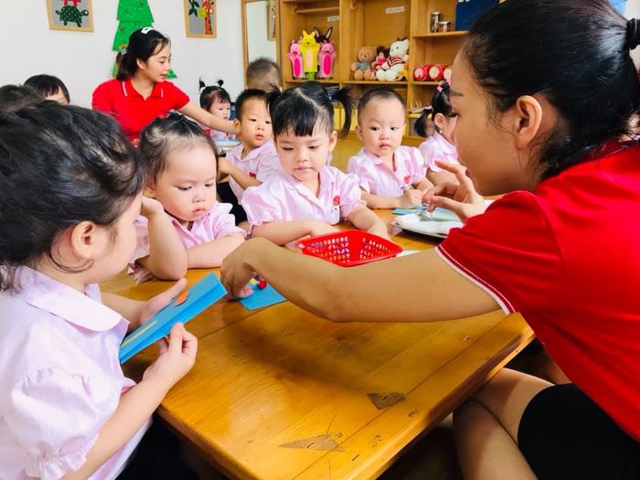Không gian học tập đầy sáng tạo tại Happy Smile School