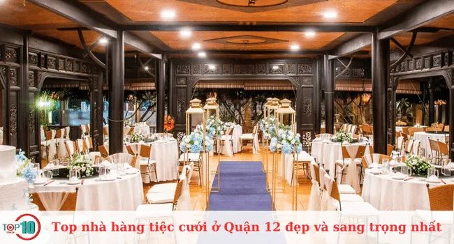 Khám phá danh sách những nhà hàng tiệc cưới sang trọng và đẹp mắt nhất tại Quận 12, mang đến không gian lý tưởng cho ngày trọng đại của bạn.