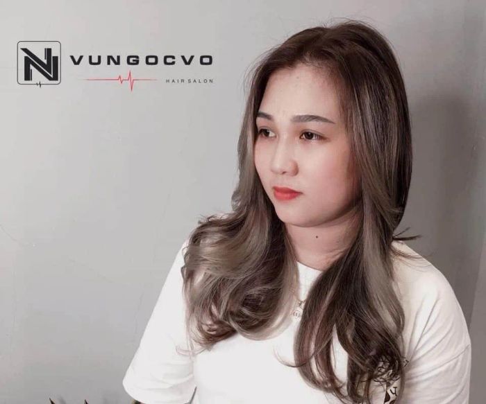 Không gian sang trọng và đẳng cấp tại VŨ NGỌC VÕ Hair Salon