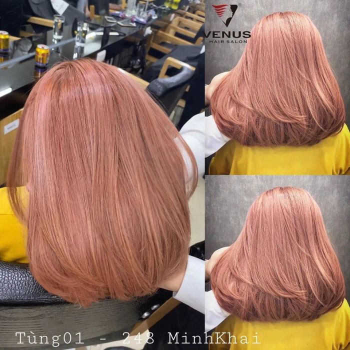 Hình ảnh ấn tượng về không gian sang trọng tại VENUS Hair Salon