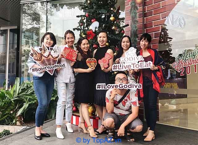 Các cửa hàng bán socola Valentine tại TPHCM