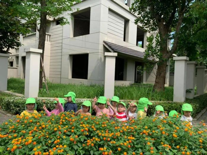 Góc vui chơi sáng tạo tại Trường Mầm non Mirai Kids Quốc Oai