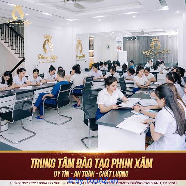 Địa chỉ đào tạo phun xăm thẩm mỹ chuẩn 5 sao tại TP. Vinh