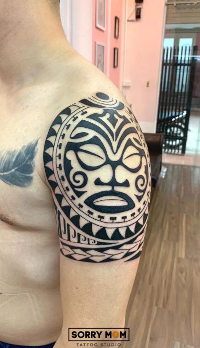 Sorry Mom Tattoo ảnh 1