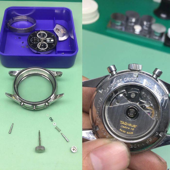 Hình ảnh 3 - Kỹ thuật viên WatchCare.vn thực hiện thao tác bảo dưỡng chuyên nghiệp
