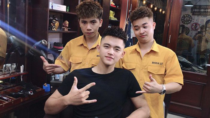 Phong cách thiết kế độc đáo tại Boss37 Barbershop