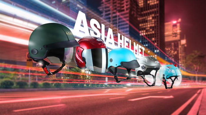 Hình ảnh mũ bảo hiểm Asia