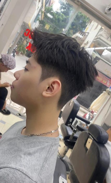 Những tác phẩm nghệ thuật tóc nam tại Tiến Barber Shop