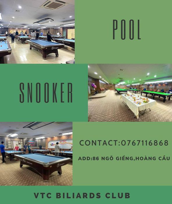 Góc chơi snooker chuyên nghiệp tại VTC Billiard Club