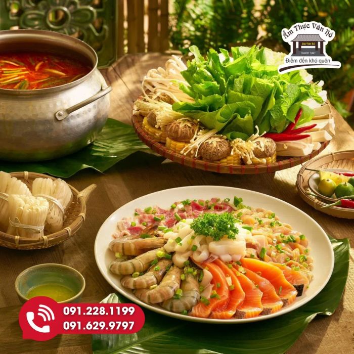 Những món ăn đặc sản làm nên thương hiệu Ẩm Thực Vân Hồ