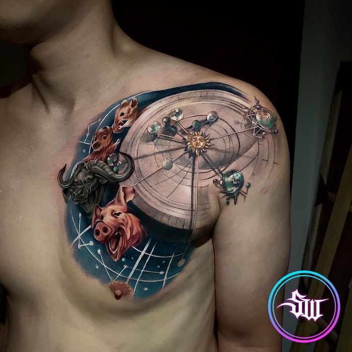 Sky Walk Tattoo - Nghệ thuật lưu giữ tình cảm gia đình độc đáo không trùng lặp - Ảnh 2