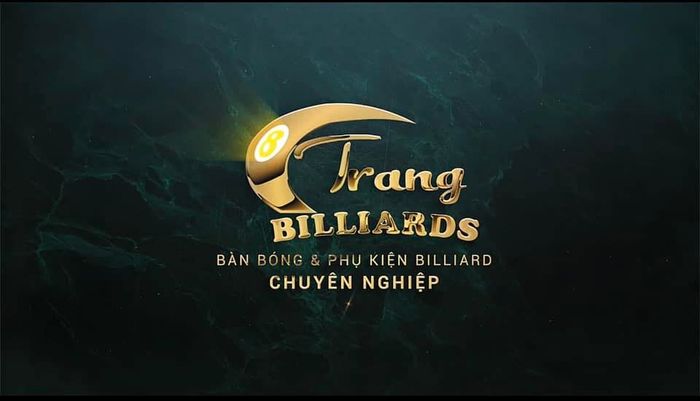 Không gian trưng bày ấn tượng tại Trang Billiard