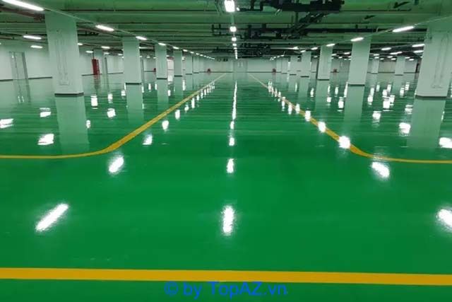 Dịch vụ sơn Epoxy nhà xưởng chuyên nghiệp tại Bến Tre