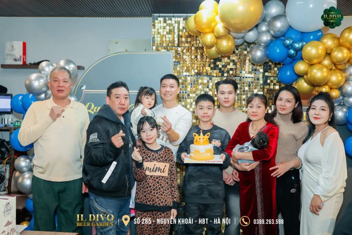 Không gian xanh mát đầy nghệ thuật tại Nhà Hàng IL DIVO