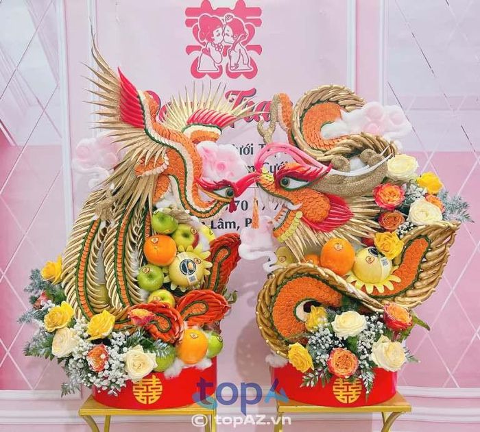 Mâm Quả Đoan Trang - Địa chỉ vàng cho những mâm quả cưới hỏi đẹp chuẩn phong thủy tại trái tim TP. Cà Mau