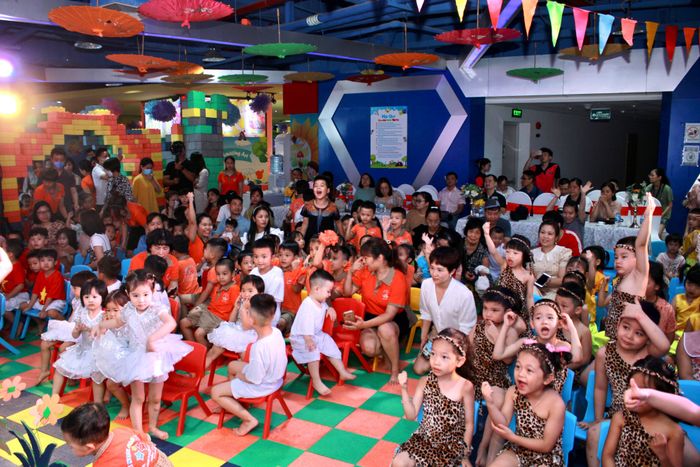 Không gian học tập lý tưởng tại Trường Mầm Non Ngôi Sao Xinh Hồng Hà