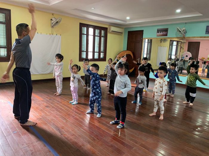 Khu vui chơi sáng tạo tại Trường Mầm Non Kidsland