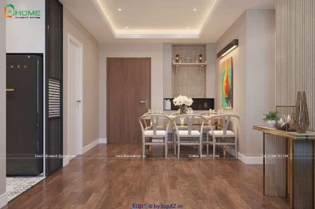 Đơn vị thiết kế nội thất chung cư Hà Nội - Chất lượng tạo nên niềm tin
