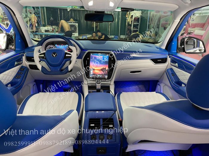 Hình ảnh thực tế các mẫu nội thất đổi màu ấn tượng tại VIỆT THANH AUTO
