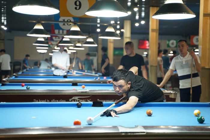 Không gian hiện đại tại Banana Billiards Club