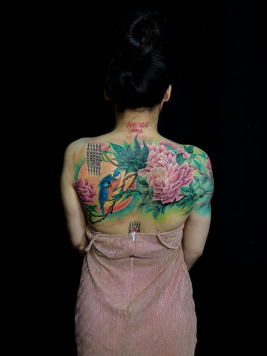 Kiệt tác nghệ thuật xăm hình tại Quốc Hoàn Tattoo - Ảnh 2