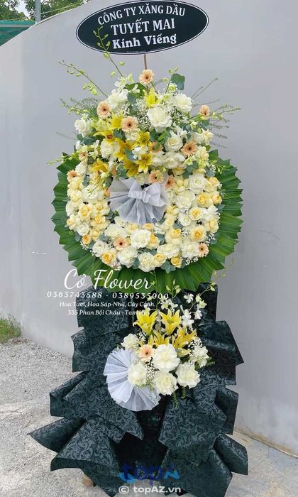 Cửa hàng hoa viếng đám tang uy tín tại TP. Tam Kỳ - Cỏ Flower