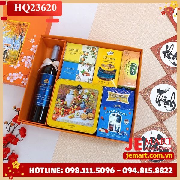 Hình ảnh những mẫu hộp quà Tết tinh xảo từ JE Mart