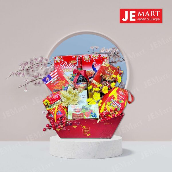 Hình ảnh bộ sưu tập quà Tết Nhật-Âu tại JE Mart