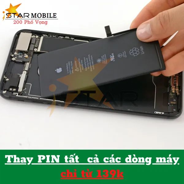 Hình ảnh IstarMobile - Quy trình thay pin chuẩn Apple