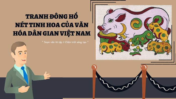 Hình ảnh minh họa sống động về tranh Đông Hồ (Nguồn: internet)