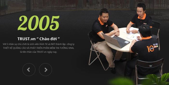 Trust.vn – Hình ảnh minh họa sự chuyên nghiệp trong từng chi tiết thiết kế