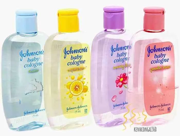 Hình ảnh chính thức nước hoa Johnson's Baby