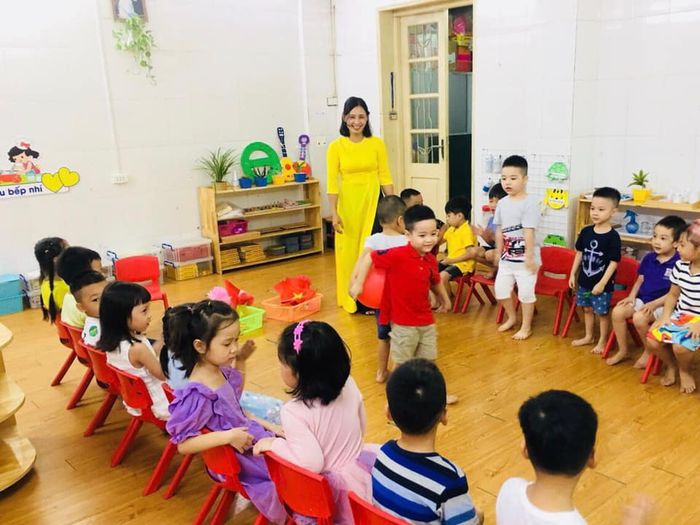 Hình ảnh khuôn viên Trường Mầm Non Bà Triệu