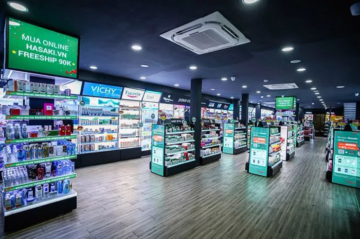 Hasaki - Không gian trải nghiệm mỹ phẩm cao cấp