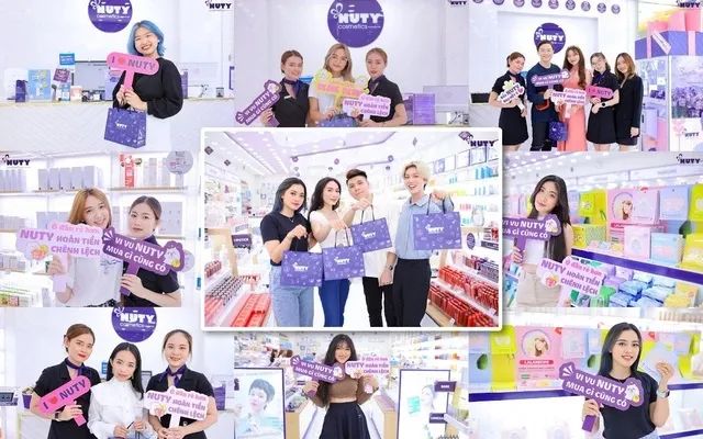Nuty Cosmetics - Trải nghiệm mỹ phẩm chính hãng