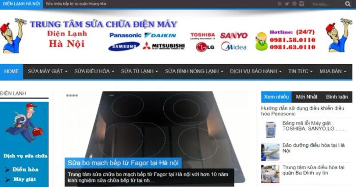Hình ảnh đội ngũ kỹ thuật viên tận tâm của Trung tâm