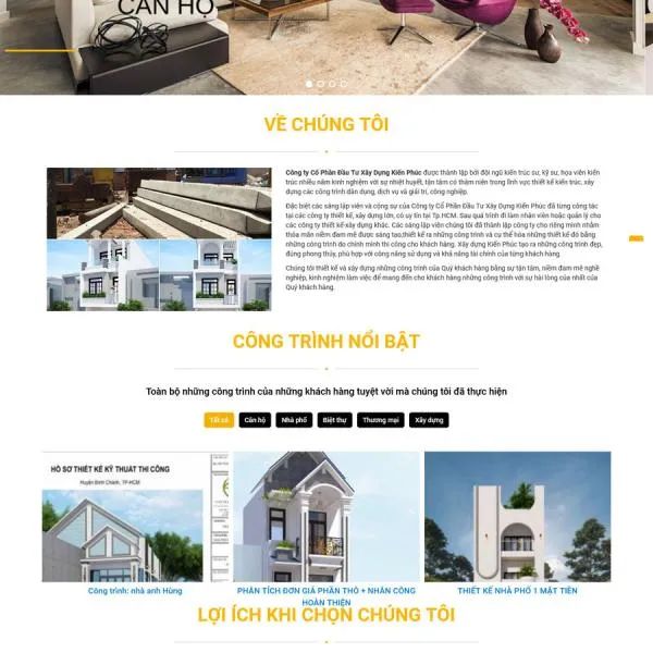 123WEB – Hình ảnh tiêu biểu từ dự án thiết kế website