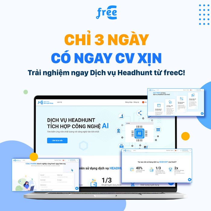 Hình ảnh 1 – FreeC Asia: Đối tác tuyển dụng đáng tin cậy của doanh nghiệp hiện đại