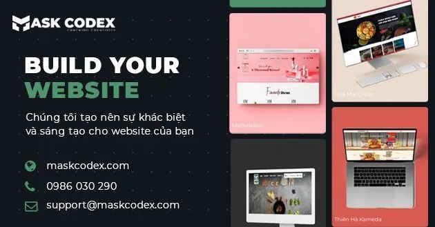 MASKCODEX – Hình ảnh minh họa cho sự sáng tạo và chất lượng trong từng giao diện thiết kế.