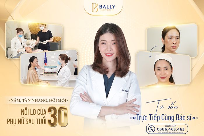 Không gian sang trọng tại Thẩm Mỹ Quốc Tế Bally