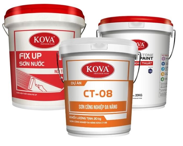 Sơn KOVA - Bộ sưu tập màu sắc đa dạng