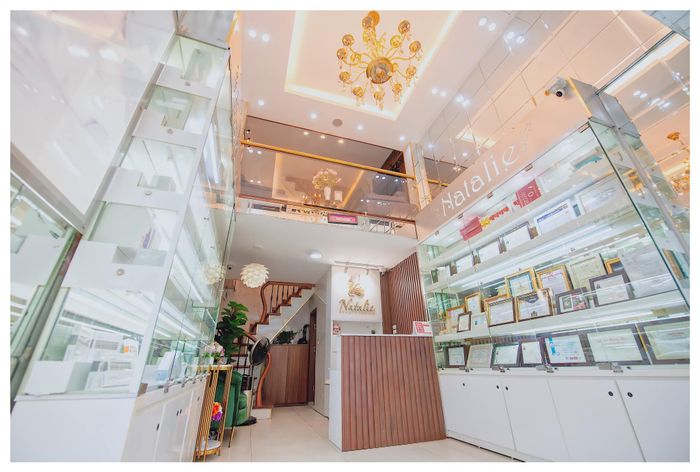 Không gian sang trọng tại Natalie Beauty Center